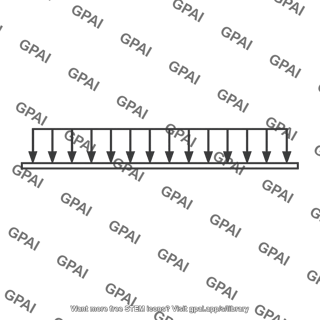 Uniform distributed load
