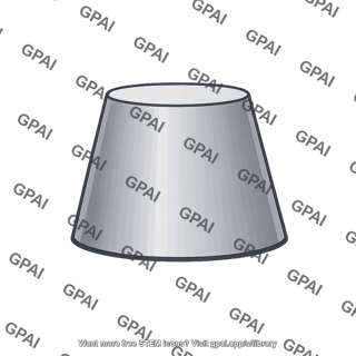 Pressure cone frustum steel