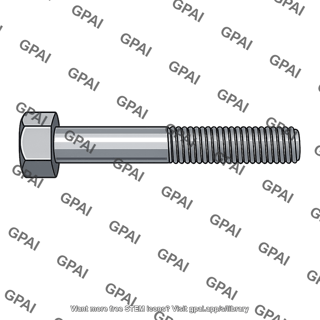 Rolled thread bolt