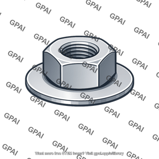 Washer under nut