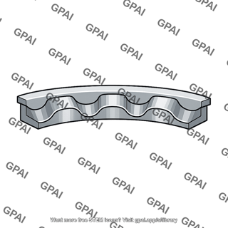 Timing belt pulley groove
