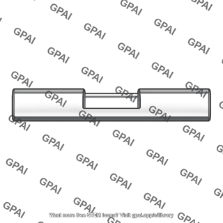Round shaft with flat bottom groove tension