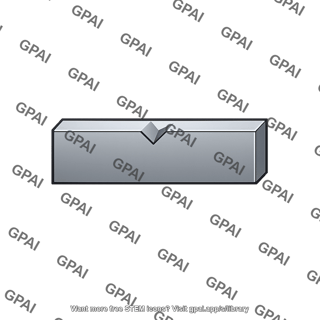 Charpy v notch specimen