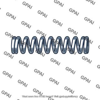 Cam follower retaining spring