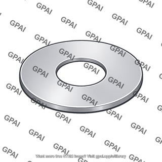 Plain washer wide