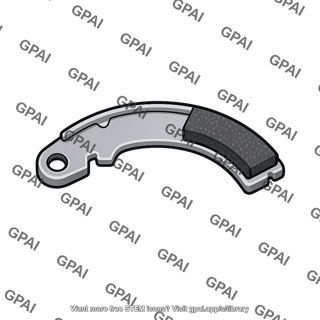Short brake shoe