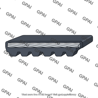 Timing belt steel wire tension member