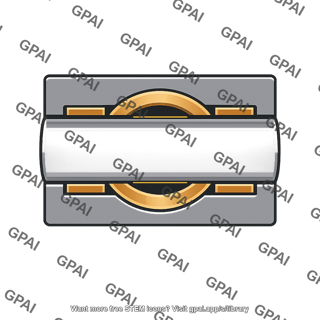 Journal bearing centered assembly