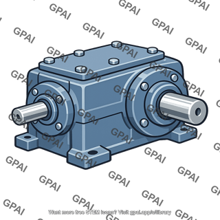 Power transmission speed reducer