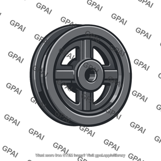 Chilled cast iron sheave