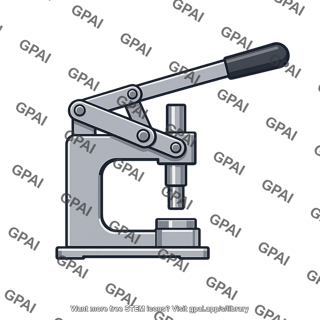 Hand operated toggle press