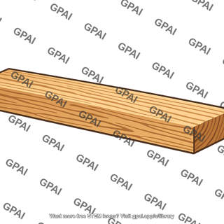 Wood parallel to grain