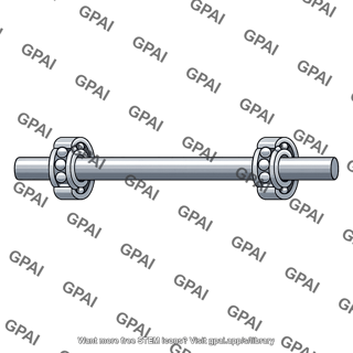 Bearing pair on shaft