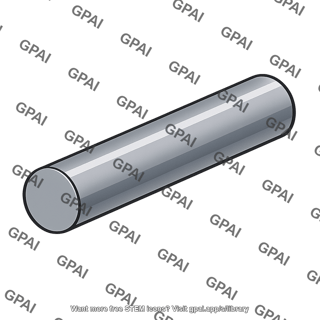 Round cross section component