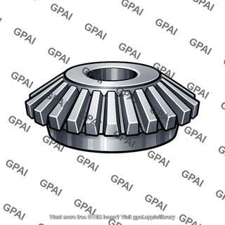 Bevel gear uncrowned