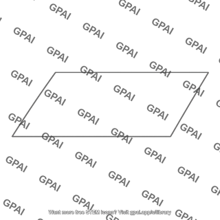 Paper parallelogram