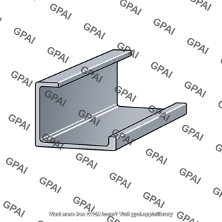 Thin walled open member