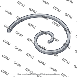 Curved beam slender square