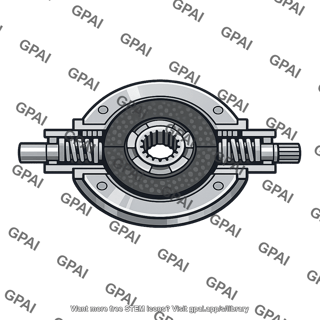 Single plate clutch