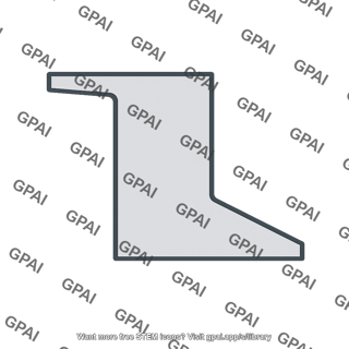 Asymmetrical beam section