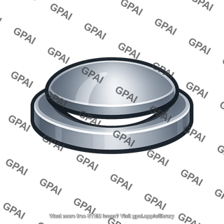 Metallic dome button