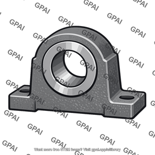 Pillow block bearing