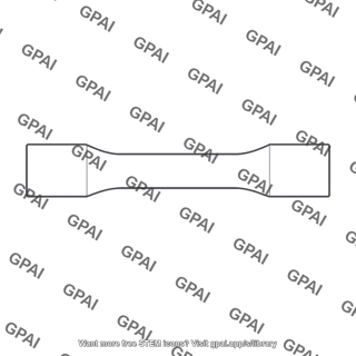 Rectangular filleted bar tension