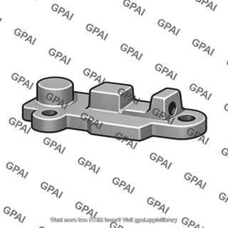 Cast metal part
