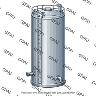 Steel water storage tank