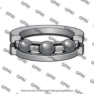 Bearing with internal clearance