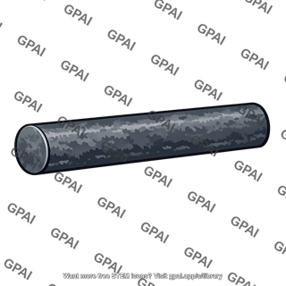 Hot rolled bar scaled
