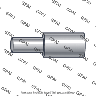 Shaft bearing shoulder