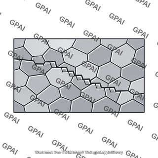 Crystal discontinuity