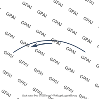 Curved arrow