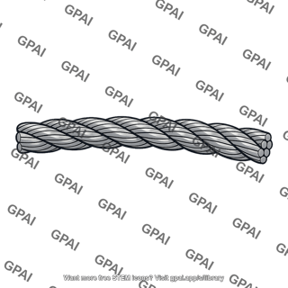 Mild plow steel wire rope