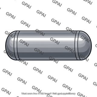 Pressure cylinder with rounded end caps