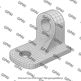 Solid model high mesh density