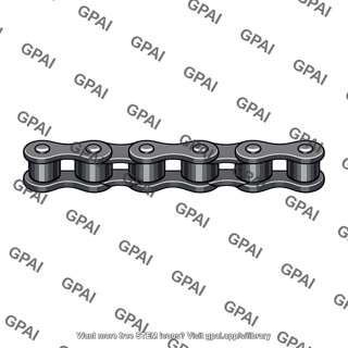 Roller chain segment