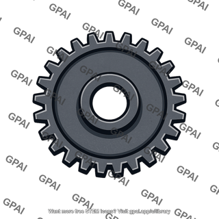 Cast iron spur gear