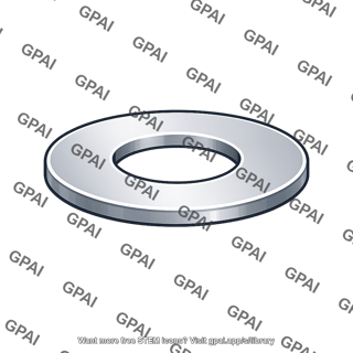 Plain washer