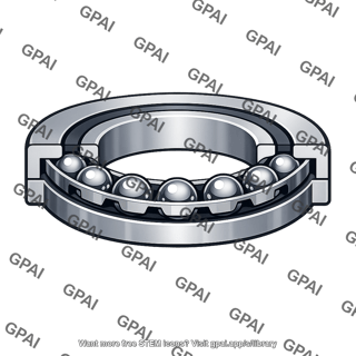 Single row deep groove ball bearing