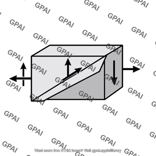 Oblique plane stress element