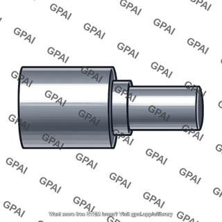 Bearing shaft shoulder