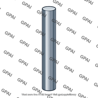 Vertical round rod