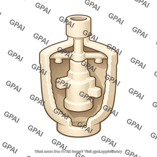 Investment casting mold