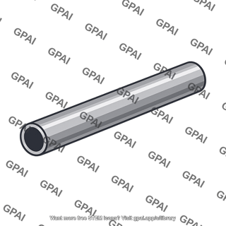 Hollow round tube