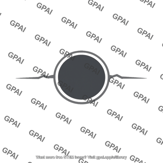 Circular hole with two cracks
