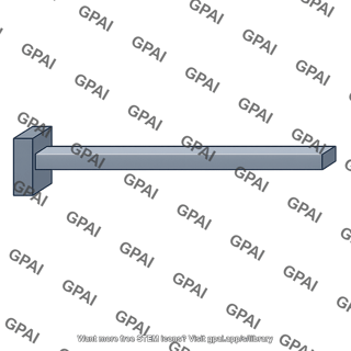 Rectangular cantilever beam