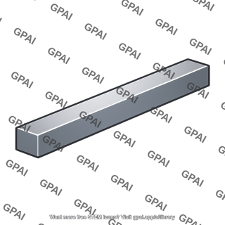 Rectangular cross section bar