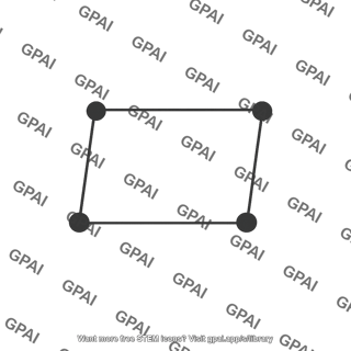 Four node quadrilateral element